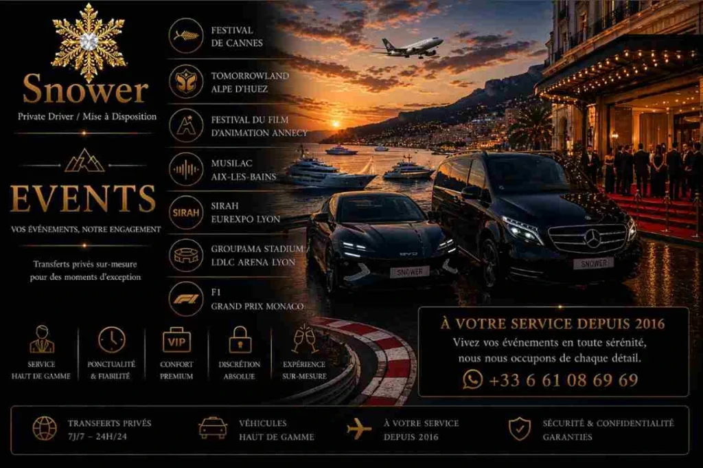Services snower events